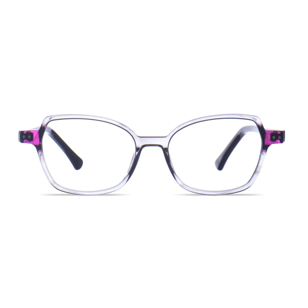 NW 77TH FIREPLACE HAZE GREY PURPLE FRAMES EYEGLASSES 551-18-142